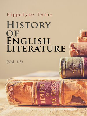 cover image of History of  English Literature (Volume 1-3)